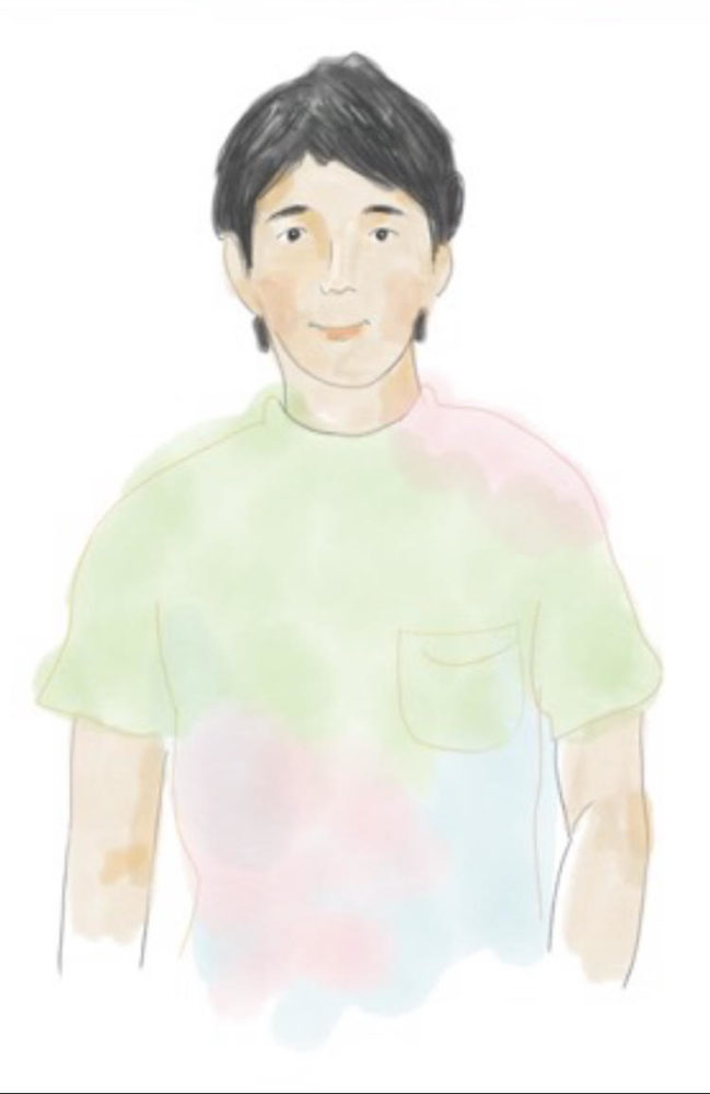 よしかわ整骨院の院長のイラスト