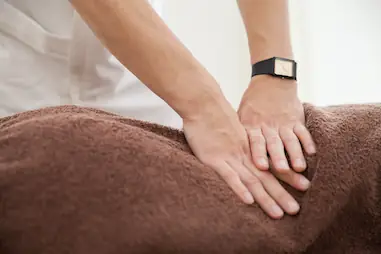 施術風景の写真