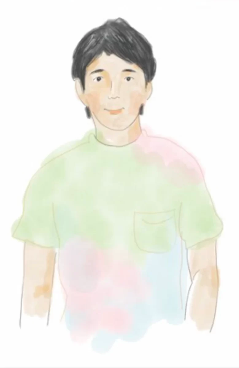 よしかわ整骨院の院長イラスト